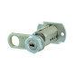 Замок для обладнання MUL-T-LOCK CAM19 3/4"(19мм) 1-1/8" (33,2мм) R_кріплення гайкою NST CLASSIC O/K 015 UNIV PB